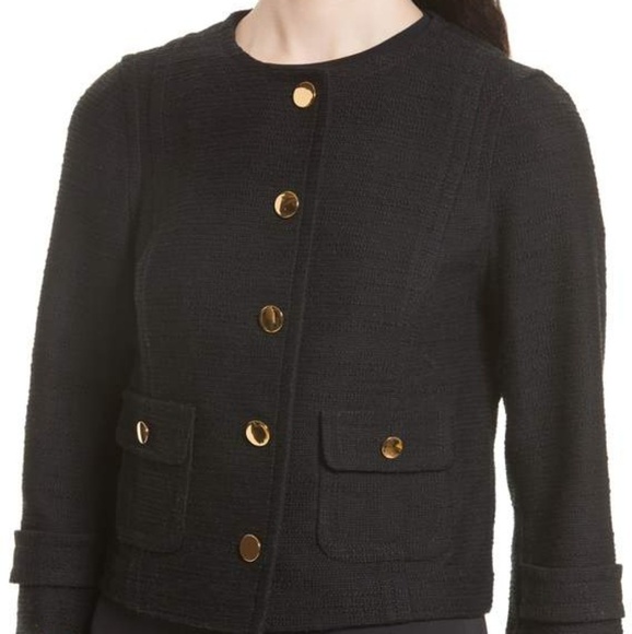 Kate Spade Textured tweed jacket size M - Picture 1 of 6